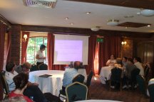 Everyone settled down for what proved to be a very interesting talk.