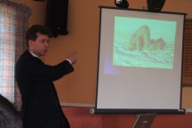 Mr Hurst had some interesting slides and also a touch of humour.