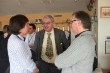 More informative chat at the lunch break.