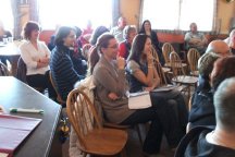 More of the audience